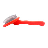 Oval Head Curved Pin Slicker Brush Big