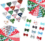 Xmas Mixed Bundle - Bows, Bandanas & Collar Bandanas